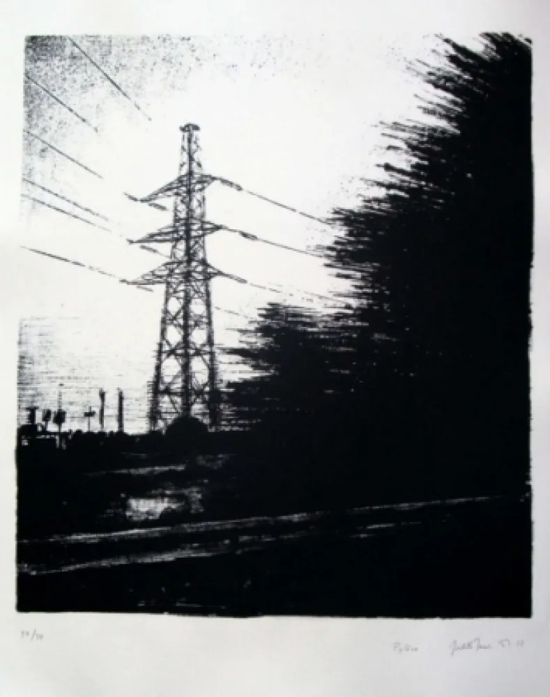 Litografía Marin - Pylône