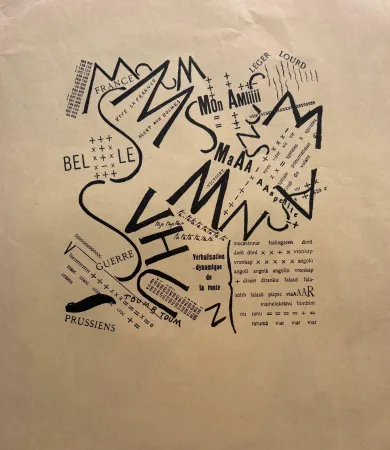 Cartel Marinetti - Vive la 'France' - Mort aux Boches