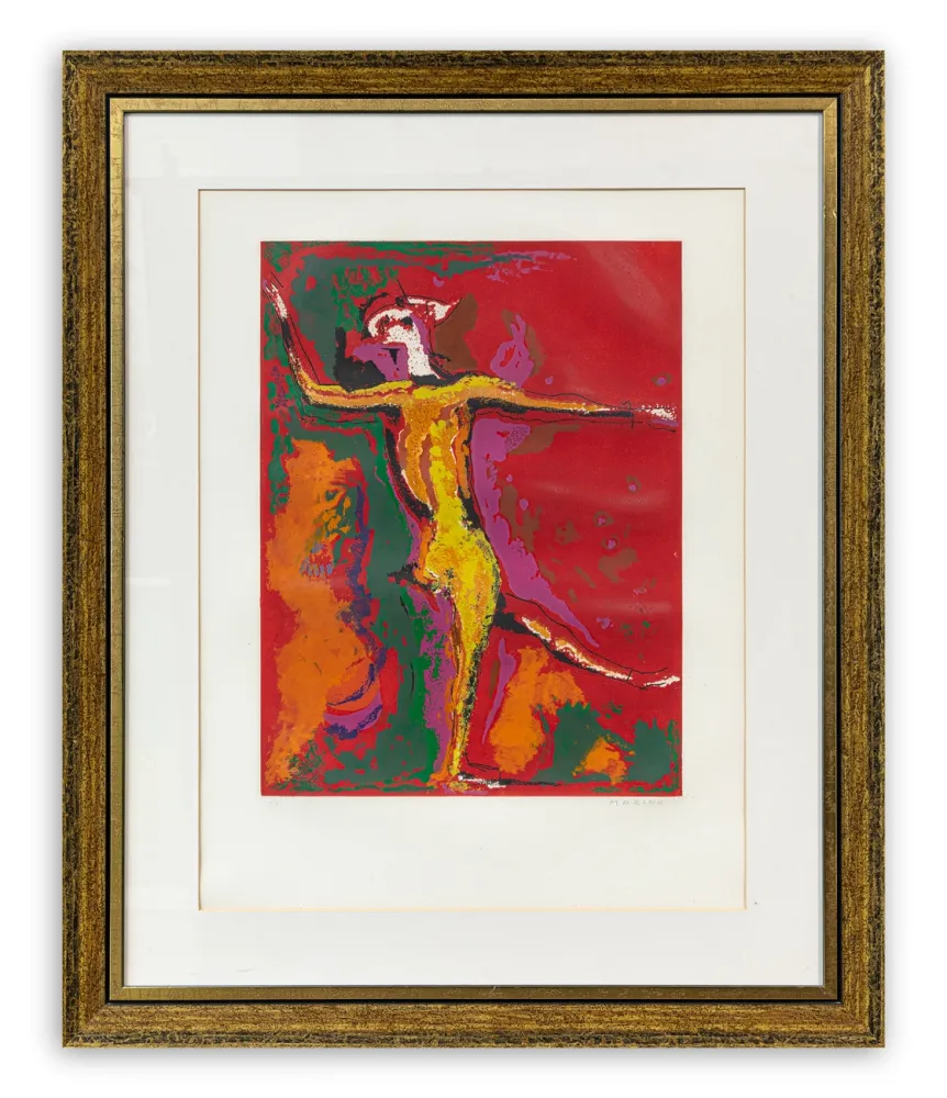 Aguafuerte Y Aguatinta Marini - Ballerino