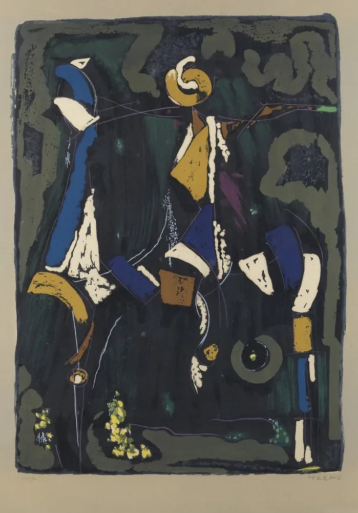 Litografía Marini - BUNTER REITER II