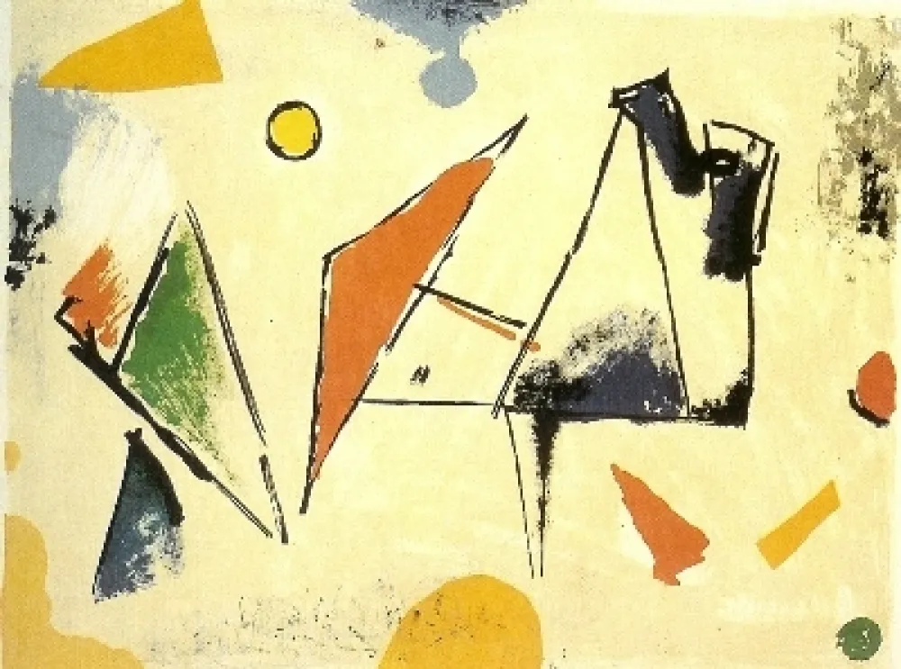 Litografía Marini - From colour to form VIII