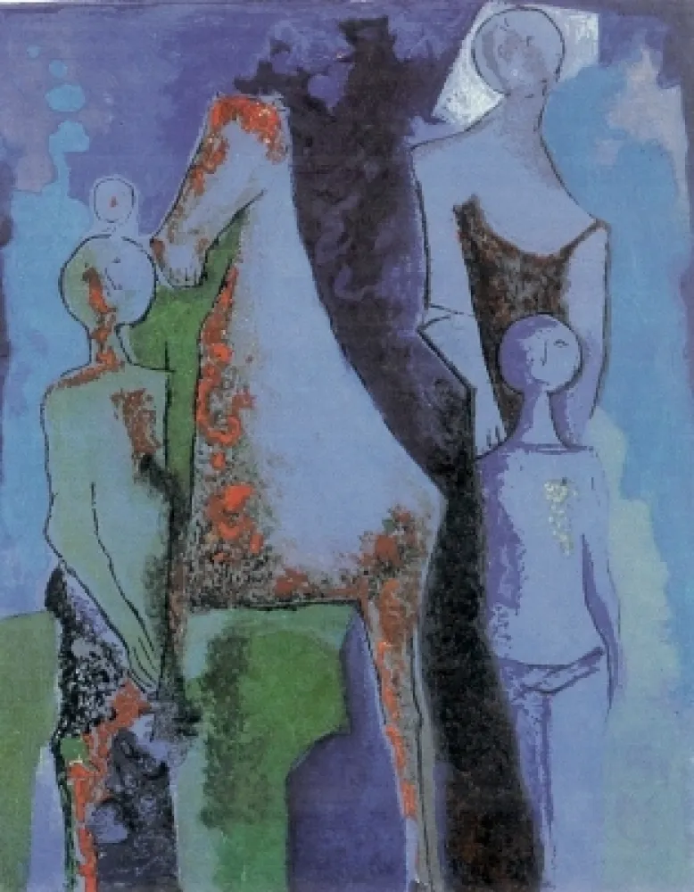 Aguafuerte Y Aguatinta Marini - From Shakespeare I, plate IV