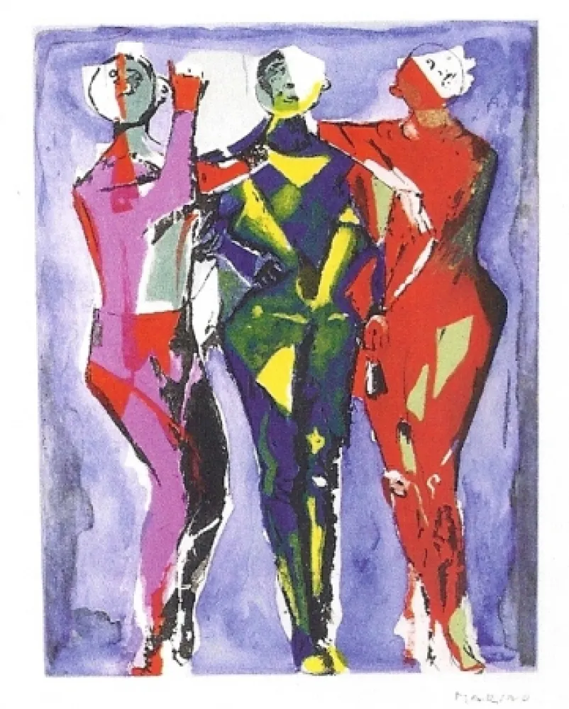 Grabado Marini - Giocolieri