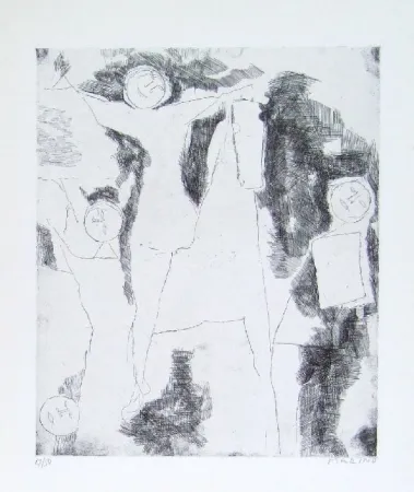 Aguafuerte Marini - Giocolieri