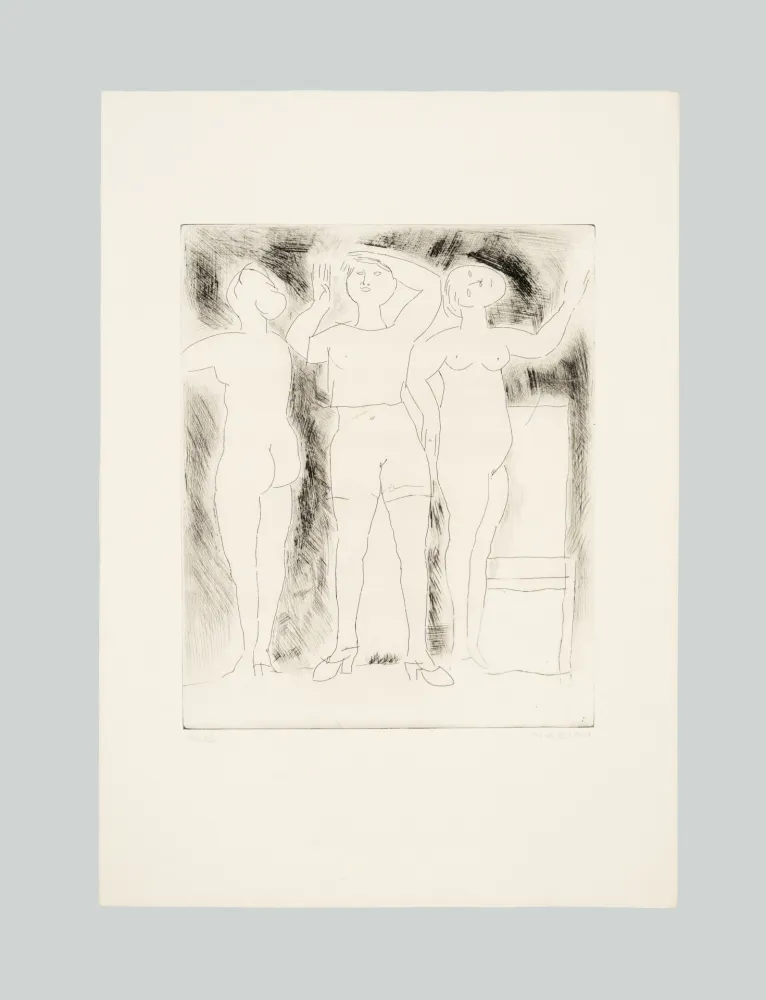 Grabado Marini - Idea della verginità