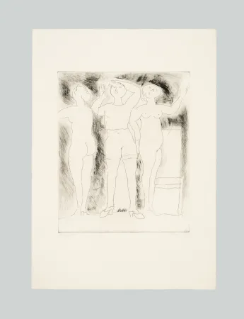 Grabado Marini - Idea della verginità