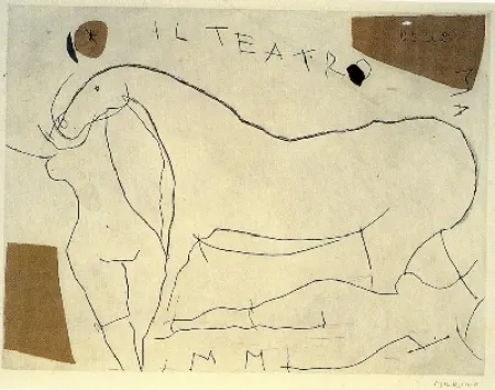 Aguatinta Marini - Il profondo I