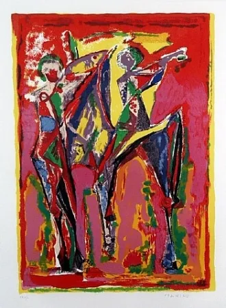 Litografía Marini - Immaginazione di Colore