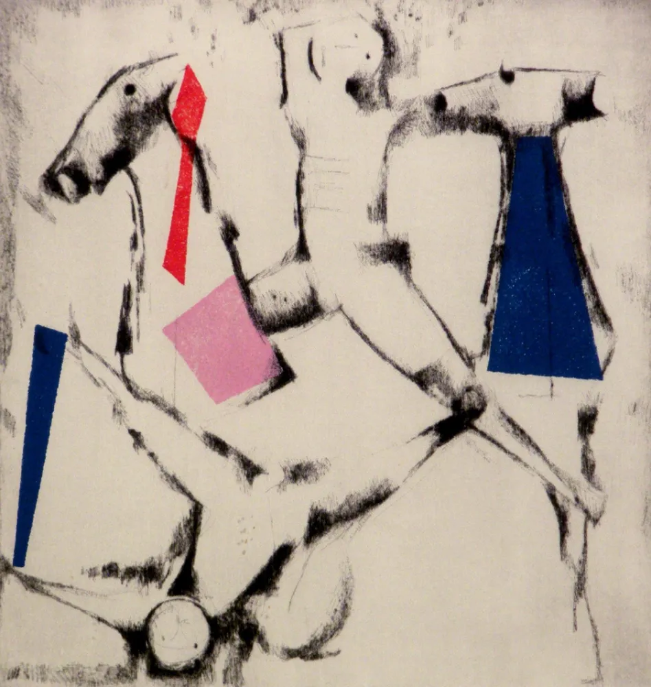 Aguafuerte Y Aguatinta Marini - La caduta 