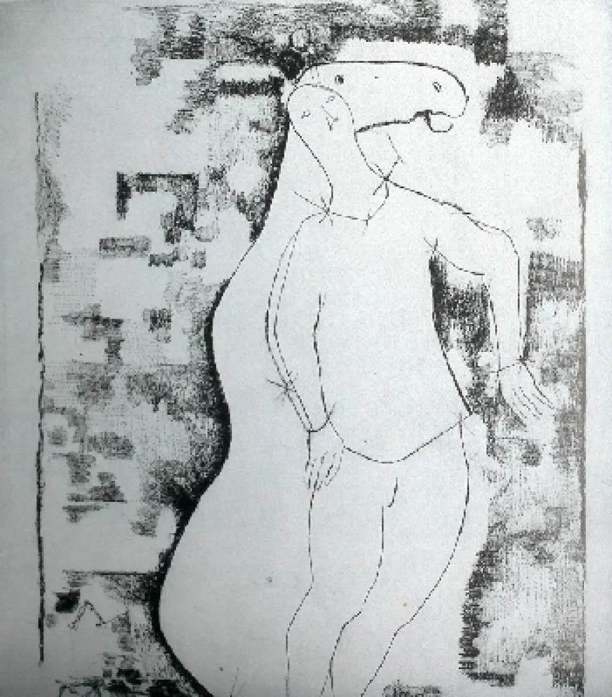 Grabado Marini - La Sorpresa