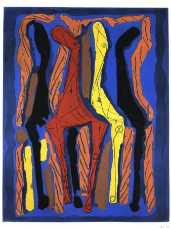 Aguafuerte Y Aguatinta Marini - MARINO FROM GOETHE IV 