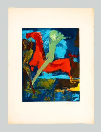 Aguafuerte Y Aguatinta Marini - Marino from Shakespeare I (Tav. VI)