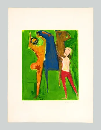 Aguafuerte Y Aguatinta Marini - Marino from Shakespeare I (Tav. VI)