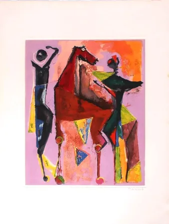 Aguafuerte Y Aguatinta Marini - Marino from Shakespeare I, tavola III