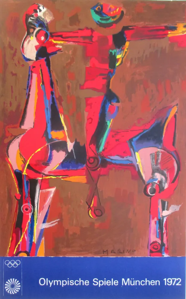 Litografía Marini - Olympia 1972, original colourlithograph