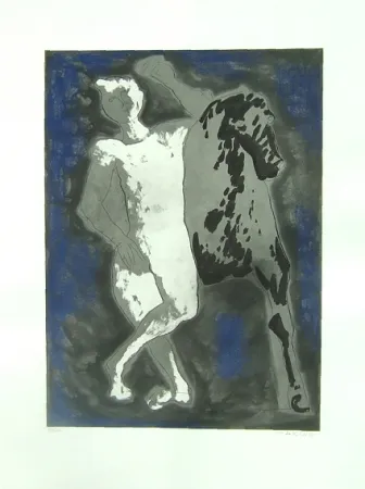 Aguafuerte Y Aguatinta Marini - Omaggio a Michelangelo