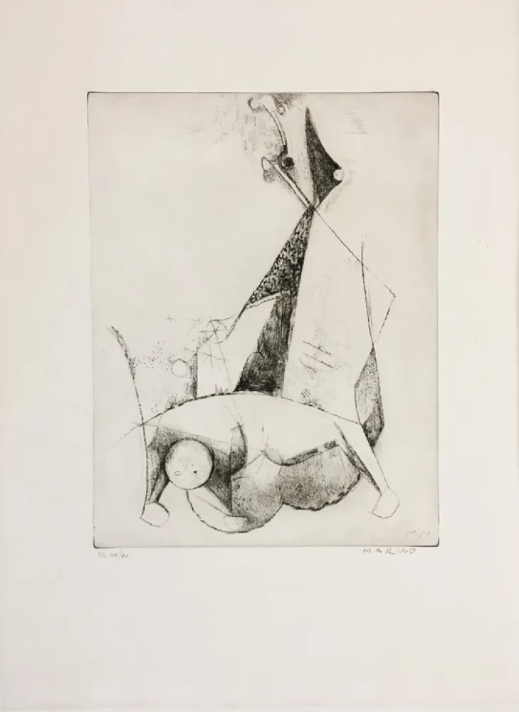 Aguafuerte Y Aguatinta Marini - Opera Grafica 14