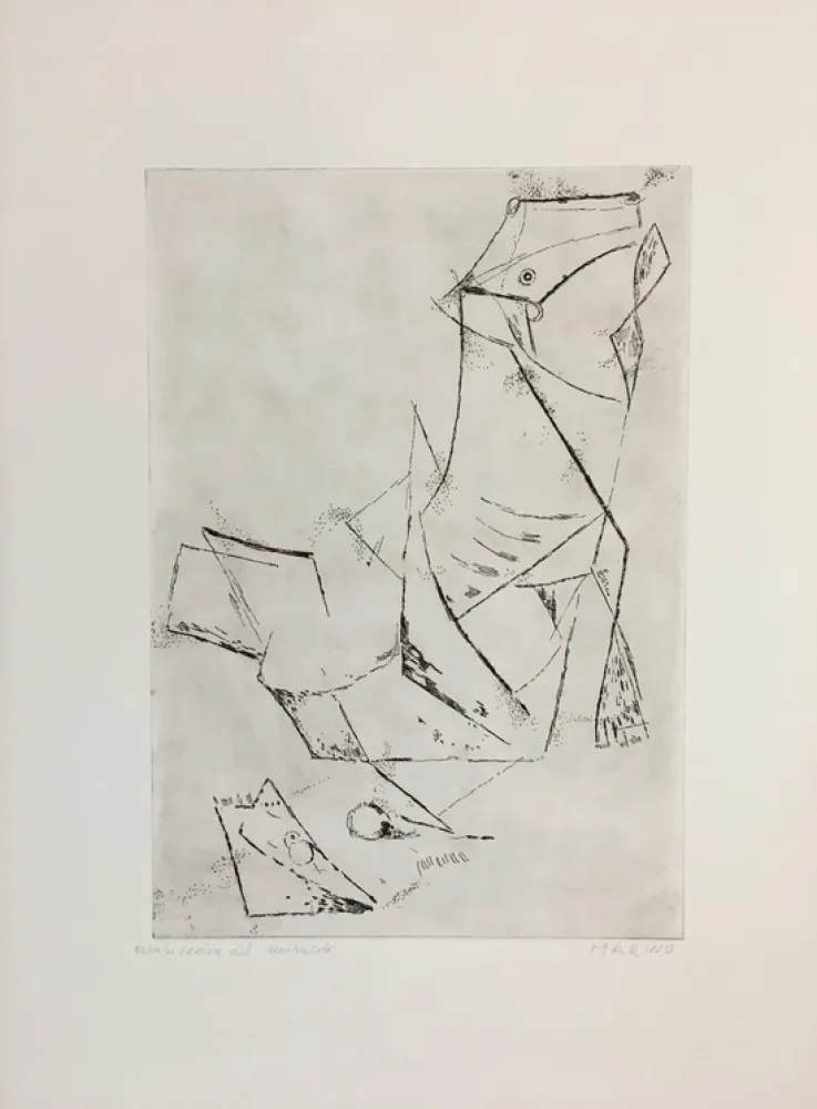 Aguafuerte Y Aguatinta Marini - Opera Grafica 16