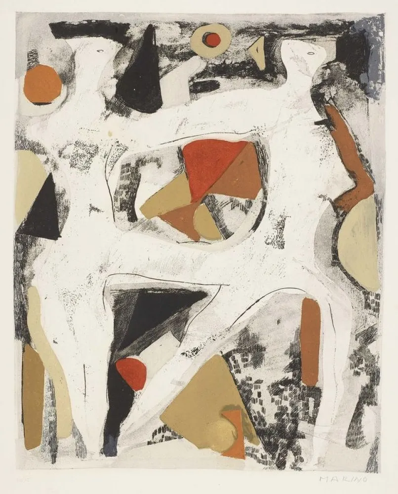 Aguatinta Marini - Passagio; Furia de danza