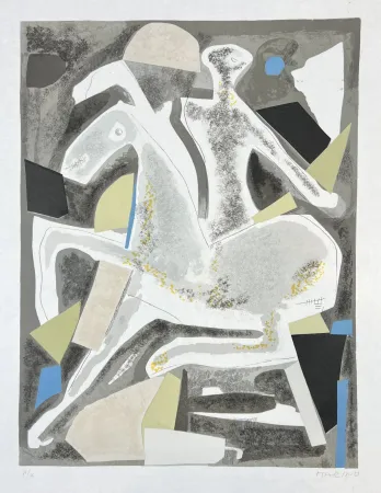 Litografía Marini - PERSONNAGES DU SACRE DU PRINTEMPS III