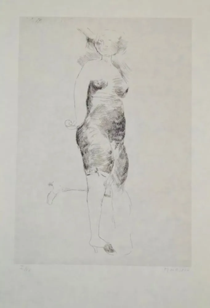 Grabado Marini - Portfolio A-52 Reminiscenza