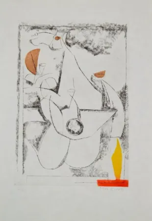 Aguafuerte Y Aguatinta Marini - Portfolio A-55 Miracolo