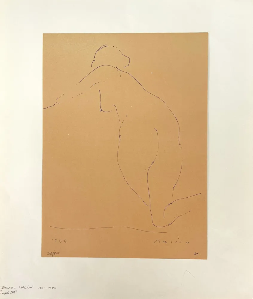 Sin Técnico Marini - Prospetto 1944