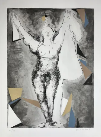 Aguafuerte Y Aguatinta Marini - RISVEGLIO