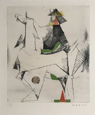 Aguafuerte Y Aguatinta Marini - Untitled II
