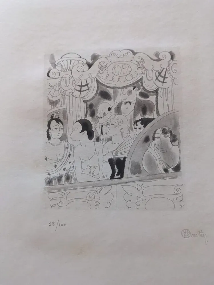 Aguafuerte Y Aguatinta Martin - La Petite Infante