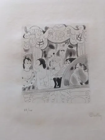 Aguafuerte Y Aguatinta Martin - La Petite Infante