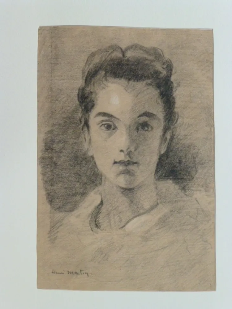 Sin Técnico Martin - Portrait de jeune fille 