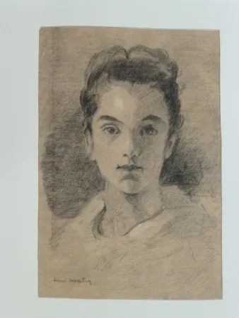 Sin Técnico Martin - Portrait de jeune fille 