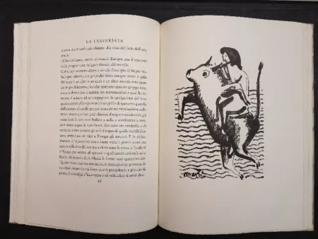 Litografía Martini - Viaggio d'Europa