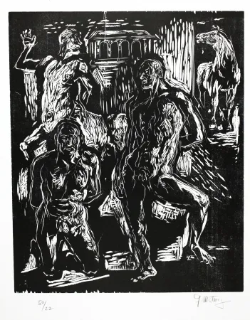 Grabado En Madera Martinz - Ilyade