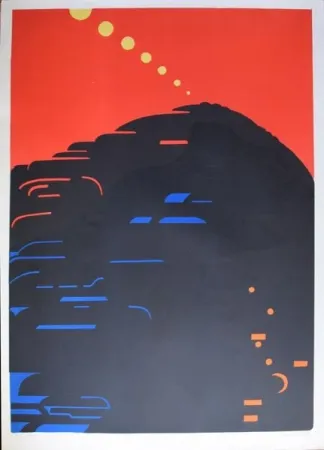 Litografía Maselli - Senza titolo