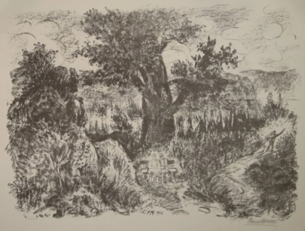 Litografía Masereel - (Das Alter)