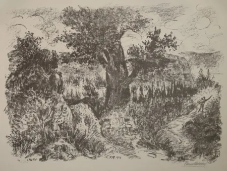 Litografía Masereel - (Das Alter)