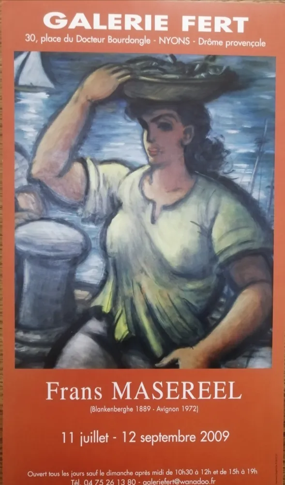 Cartel Masereel - Galerie Fert - 2009