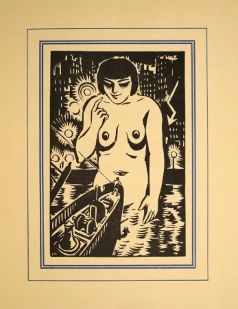 Grabado En Madera Masereel - HUMBOURG, Pierre. Le Boy de sa Majesté
