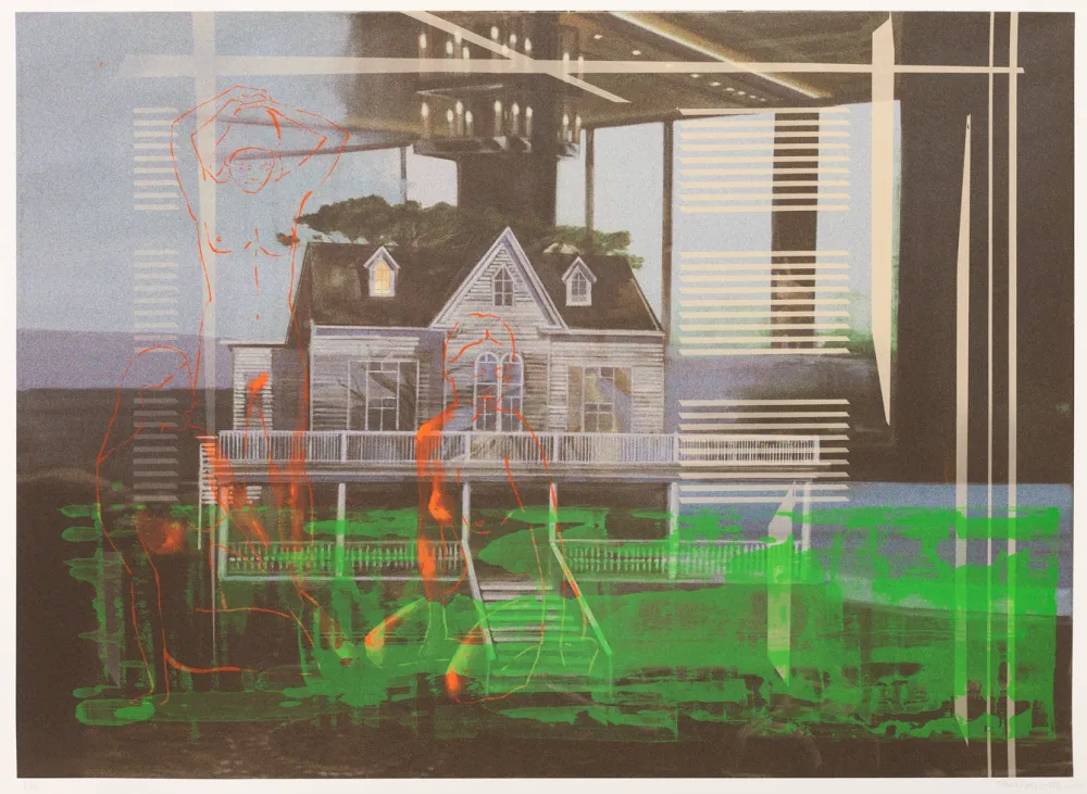 Litografía Masmonteil - Bathing Beauties