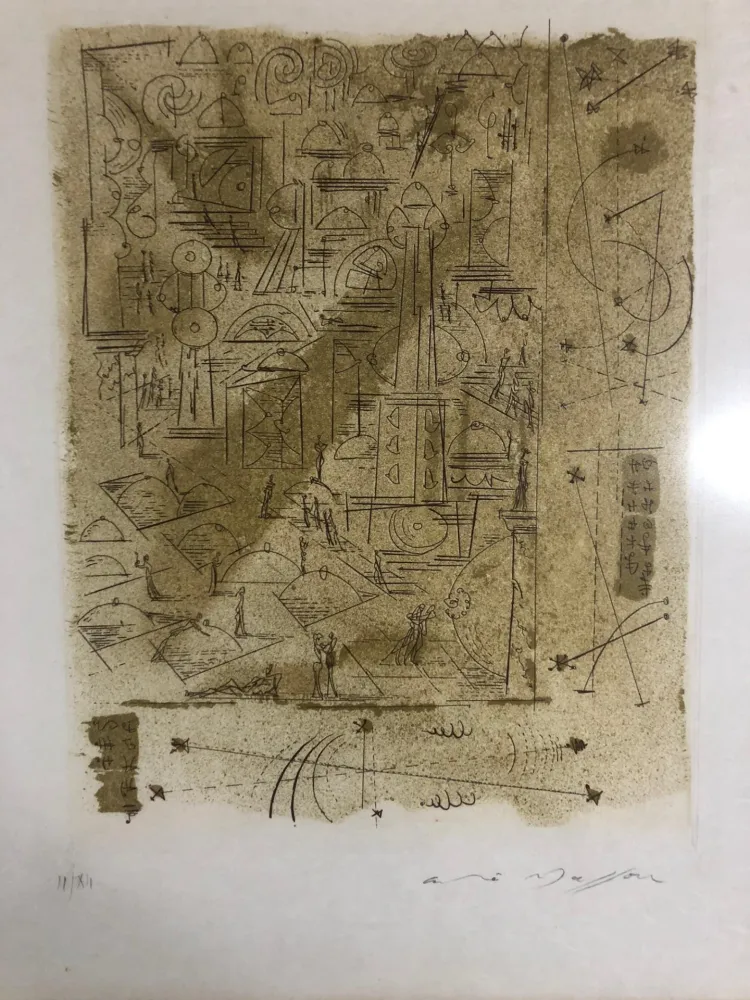 Múltiple Masson - Abstract composition I, ca.