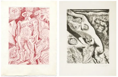 Libro Ilustrado Masson - Alain Jouffroy : LE SEPTIÈME CHANT (1974)