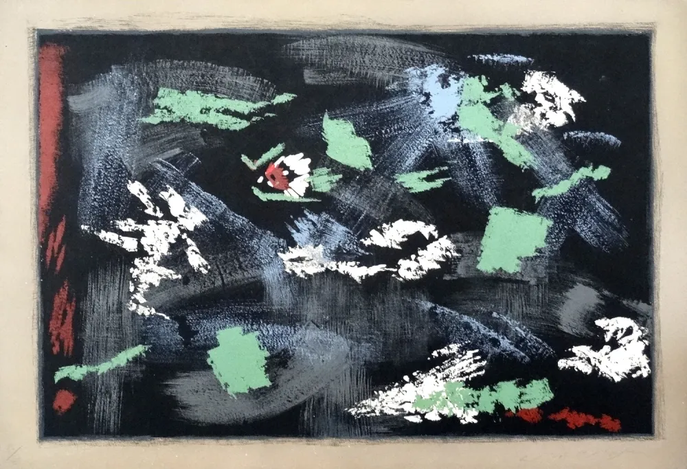 Litografía Masson - Arthur Rimbaud : Une saison en Enfer