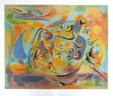 Litografía Masson - Aurore