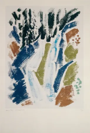 Aguafuerte Masson - Cascade bleue