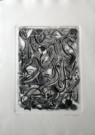 Aguafuerte Y Aguatinta Masson - Composition