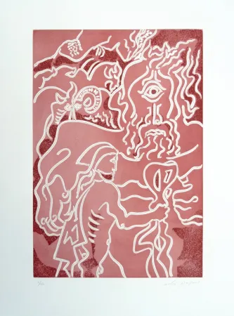 Aguafuerte Masson - Cyclope