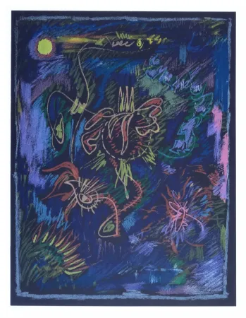 Litografía Masson - Danse de tournesols