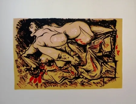 Litografía Masson - Dessins érotiques - 20 lithographies